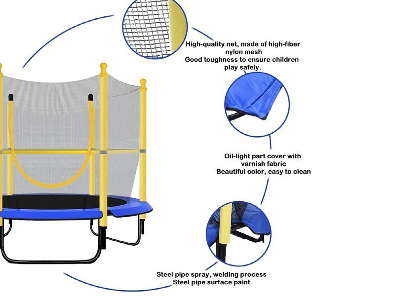 4.92'+Round Kid Trampoline2